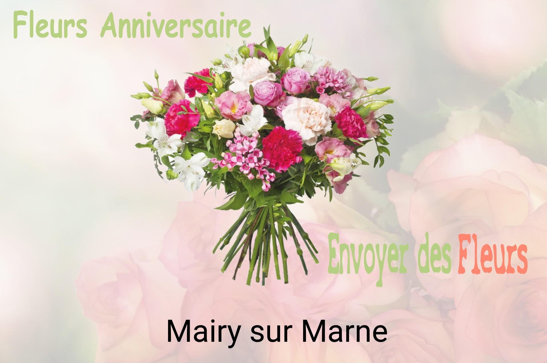 Bouquet de fleurs d’anniversaire livré à Mairy-sur-Marne
