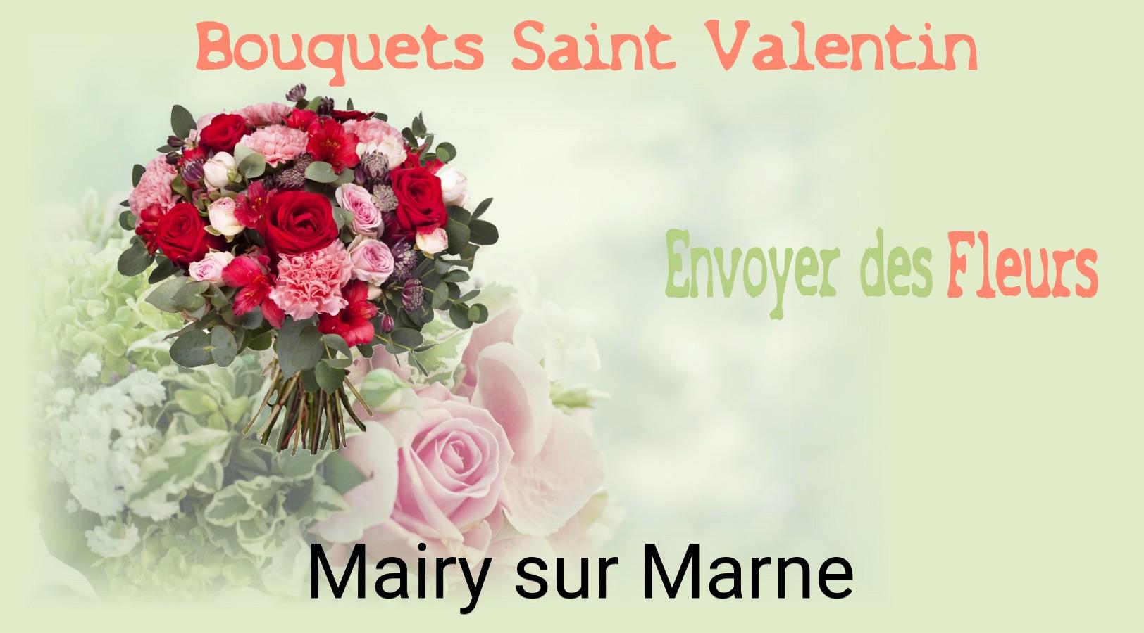 Roses de Saint-Valentin livrées à Mairy-sur-Marne